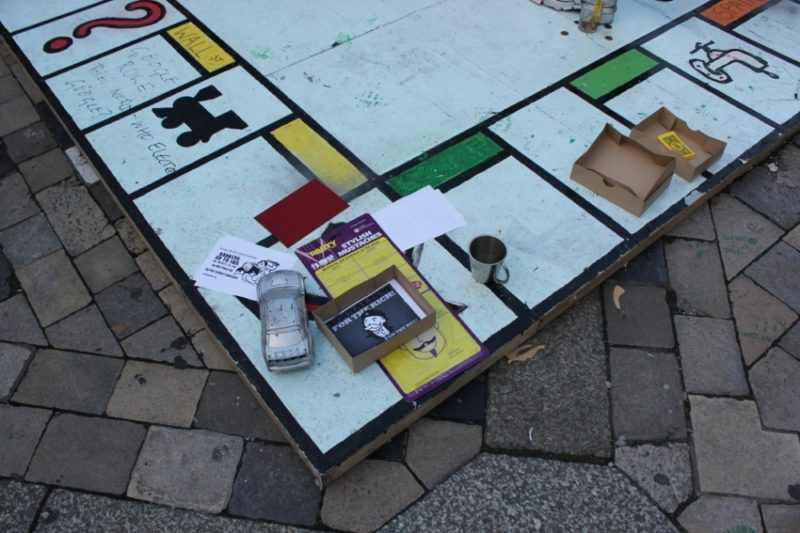 A gallery of photographs taken by Andrew Hill Early November 2011 outside St Paul's and at Finsbury Circus