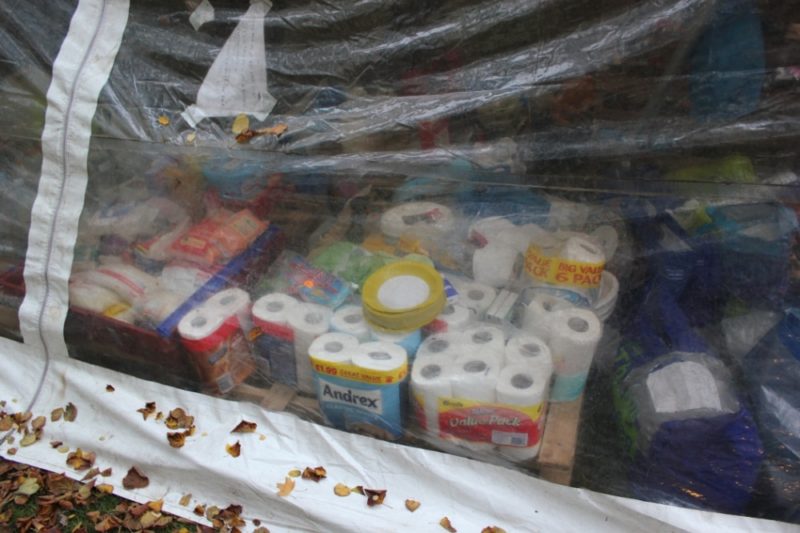 A gallery of photographs taken by Andrew Hill Early November 2011 outside St Paul's and at Finsbury Circus