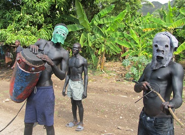 A group of youth raising money for Carnival. Photo by Erin B. Taylor